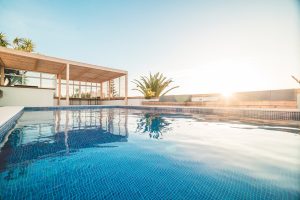 surf house portugal on the algarve pool